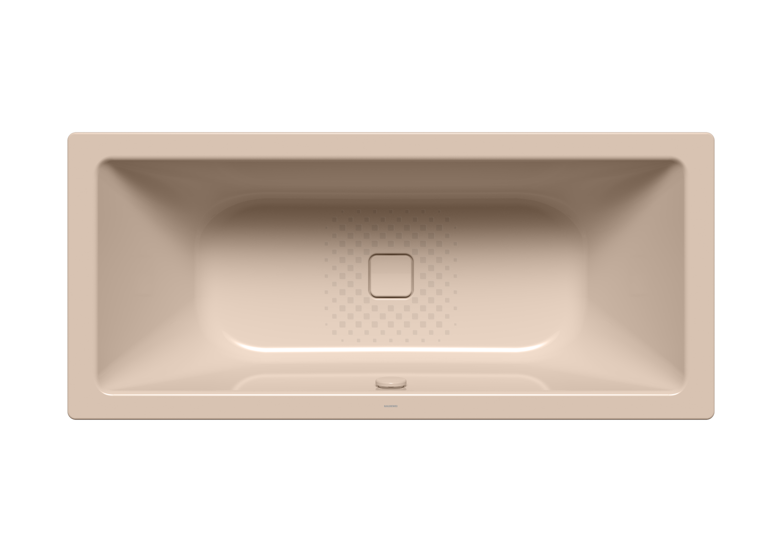Kaldewei Badewanne CONODUO 733 180x80cm, Griffloch Antislip Perl-Effekt, bahamabeige