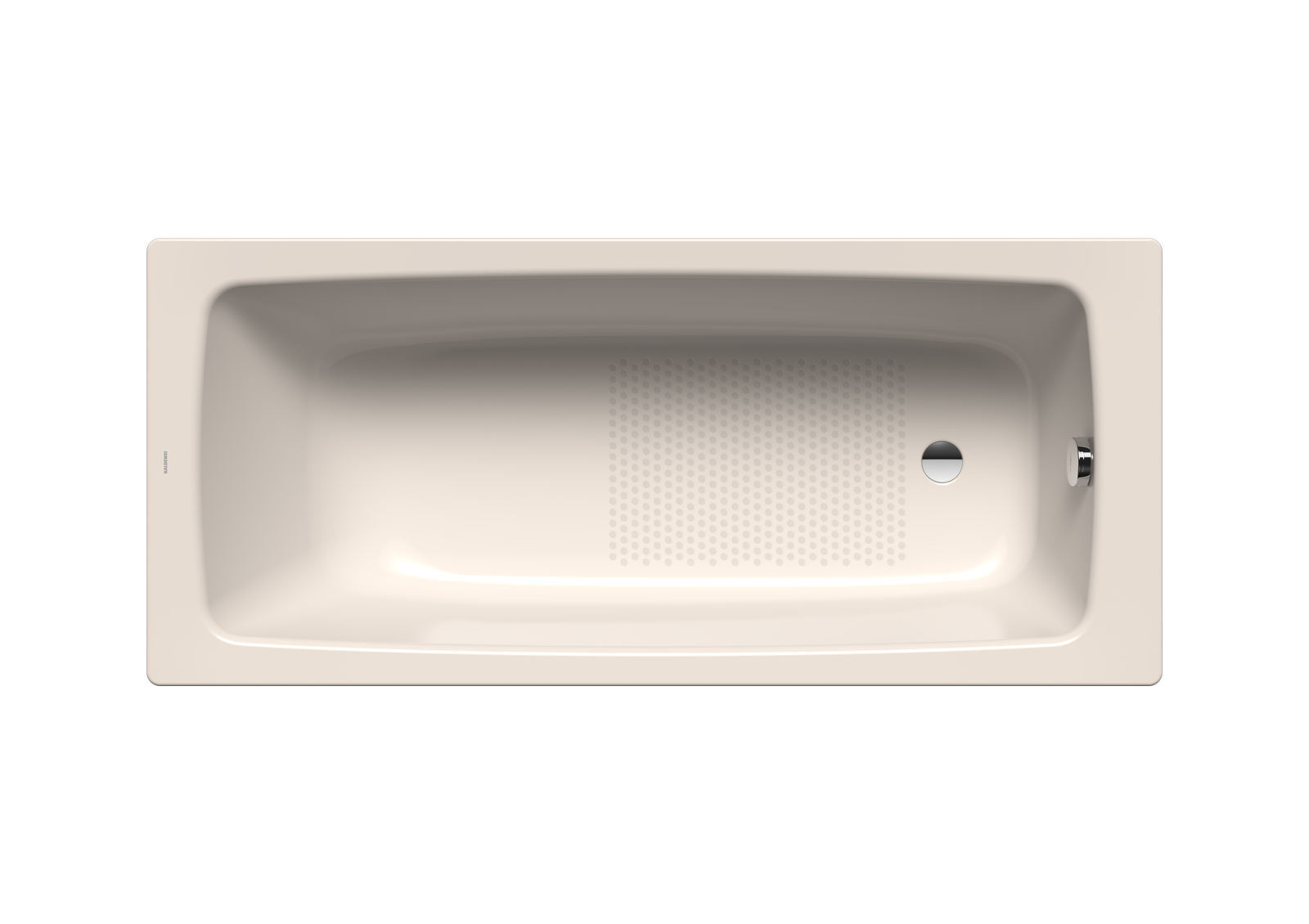 Kaldewei Badewanne CAYONO 751 180x80cm, Antislip, pergamon