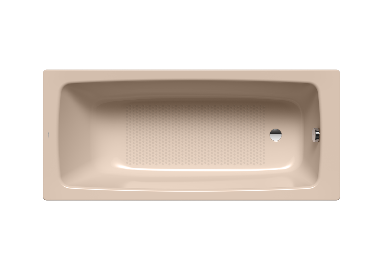 Kaldewei Badewanne CAYONO 750 170x75cm, Vollantislip Perl-Effekt, bahamabeige