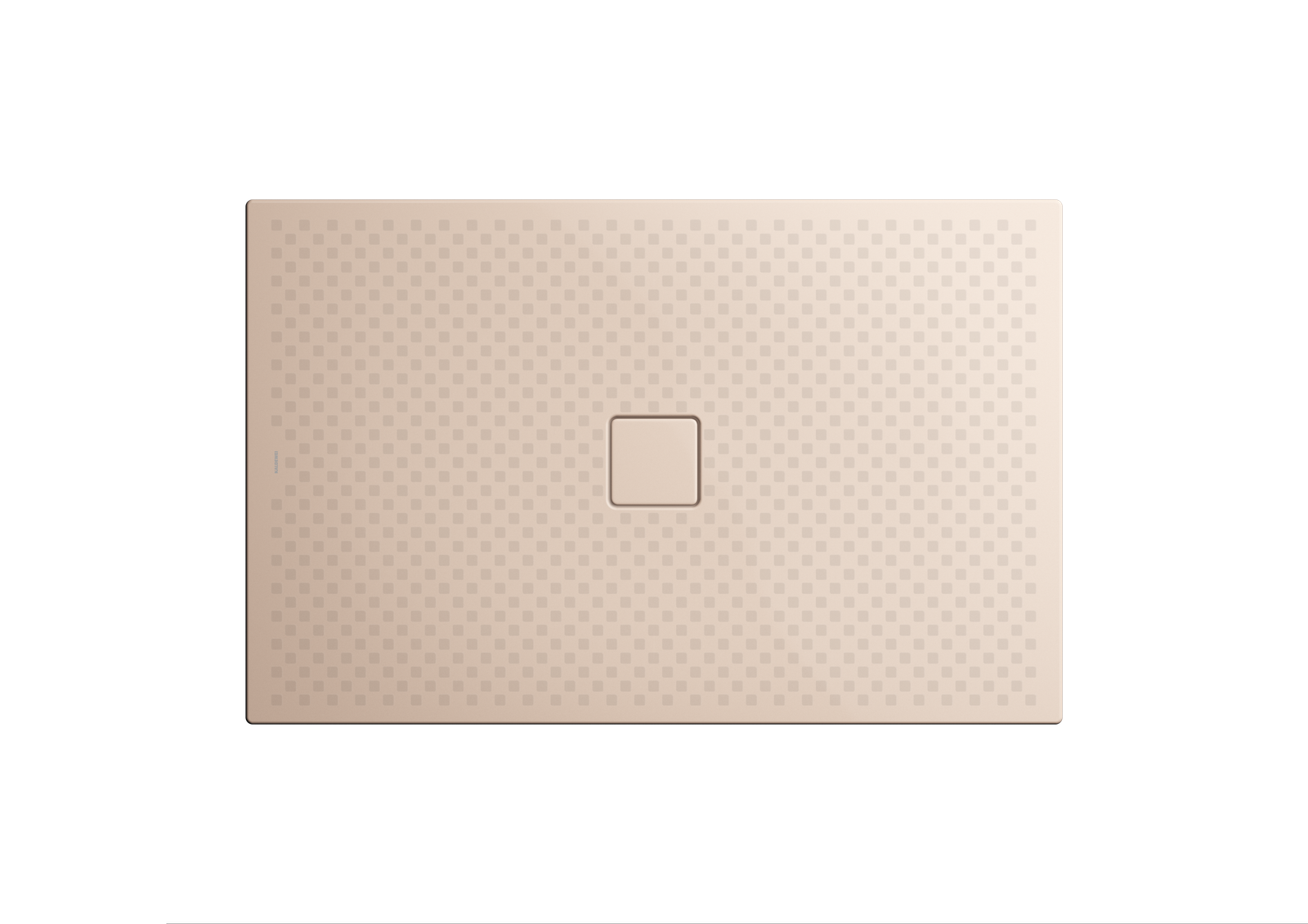 Kaldewei Duschfläche CONOFLAT 787-1 80x110cm, Vollantislip Perl-Effekt, bahamabeige