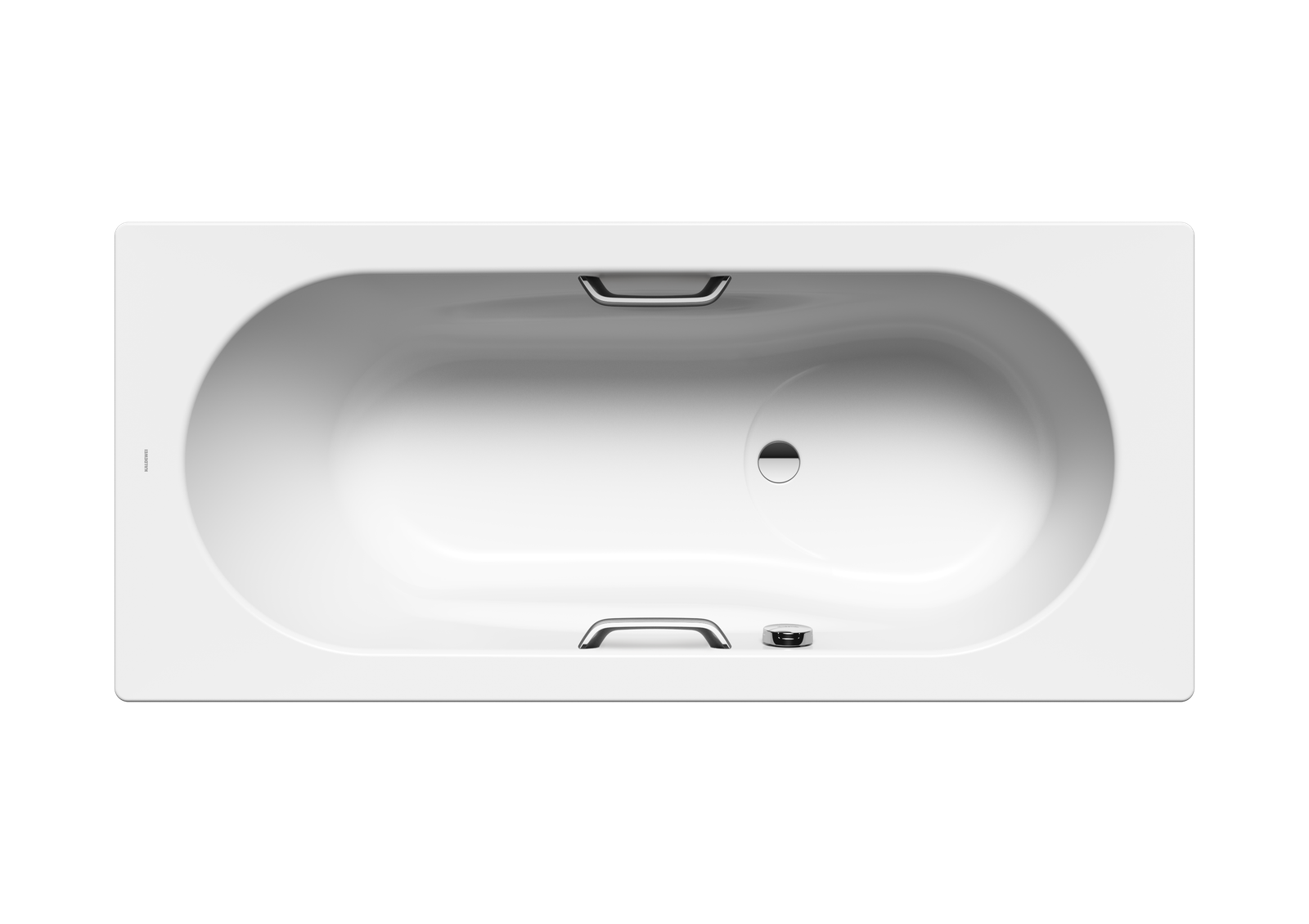Kaldewei Badewanne VAIO SET STAR-955 170x75cm, Perl-Effekt, SÜL, Vollantislip, schwarz