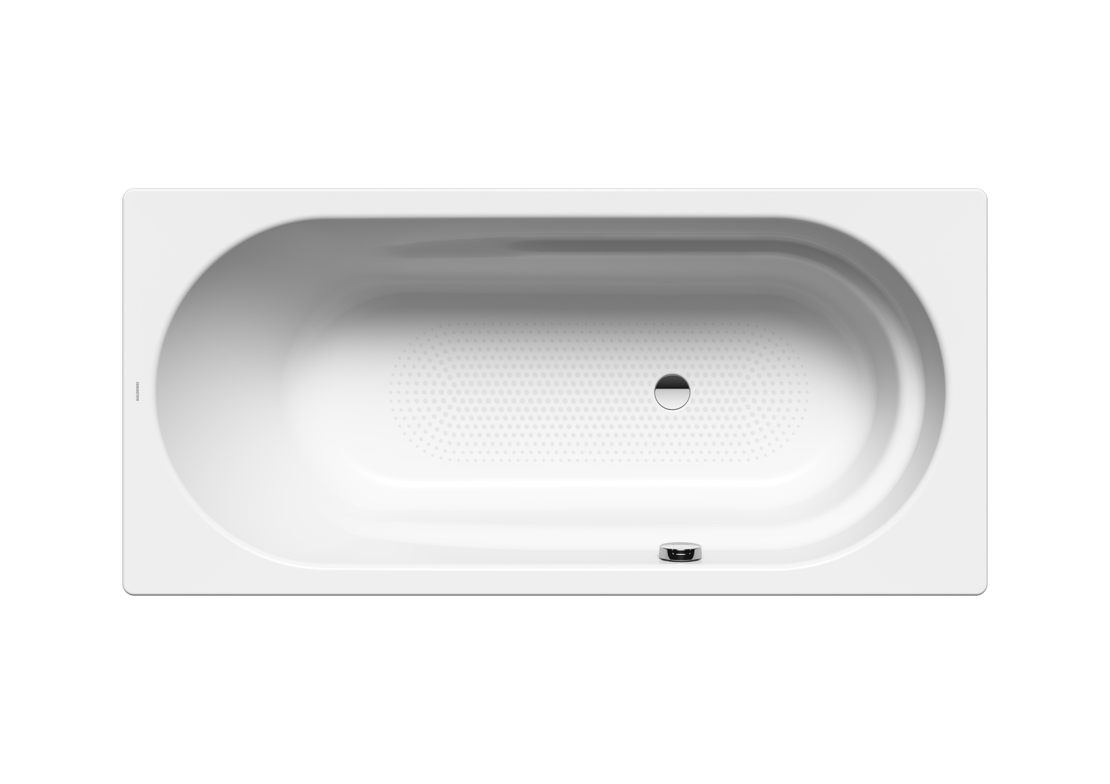 Kaldewei Badewanne VAIO 960 170x80cm, Sonderüberlauf Vollantislip, alpinweiß
