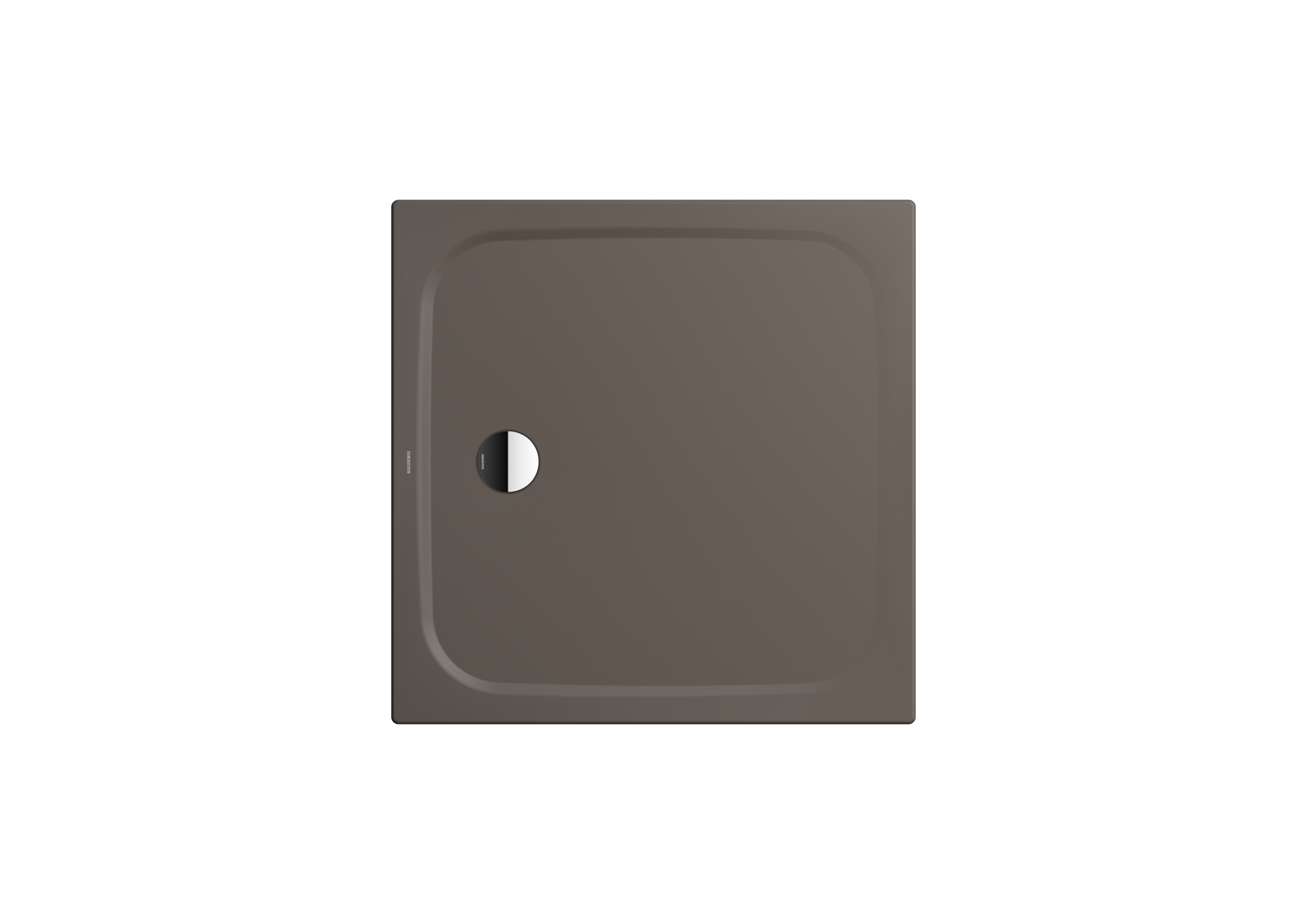 Kaldewei Duschwanne CAYONOPLAN Multispace-2330-5 120x120x1,7cm, mit Wannenträger, Antidröhn Secure Plus, warm grey 80