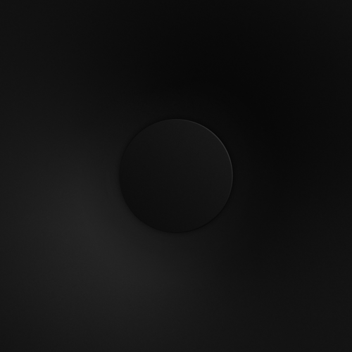 Kaldewei Ablaufdeckel KA90 schwarz matt100