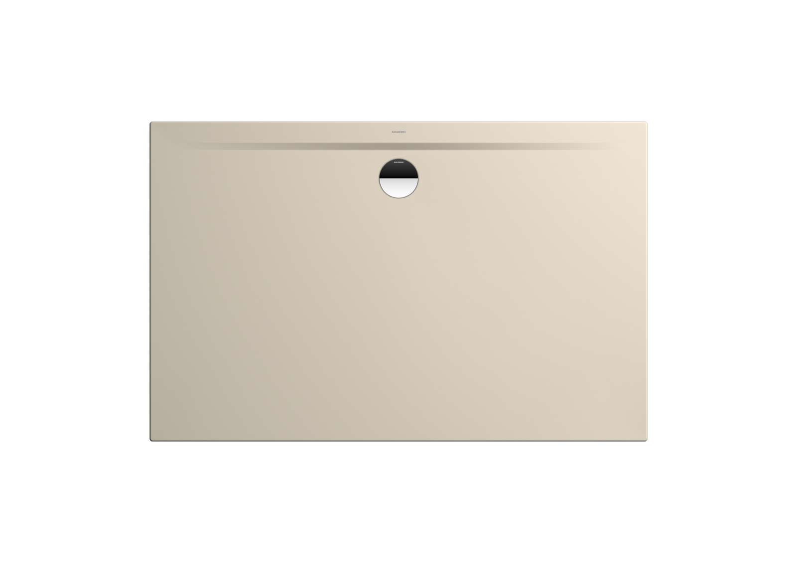 Kaldewei Duschwanne SUPERPLAN ZERO 1520-5 75x90cm, Wannenträger extraflach, Perleffekt, warm beige20