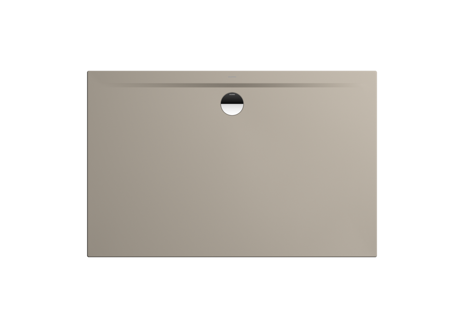 Kaldewei Duschwanne SUPERPLAN ZERO 1522-1 80x90cm, Perl-Effekt, warm grey30