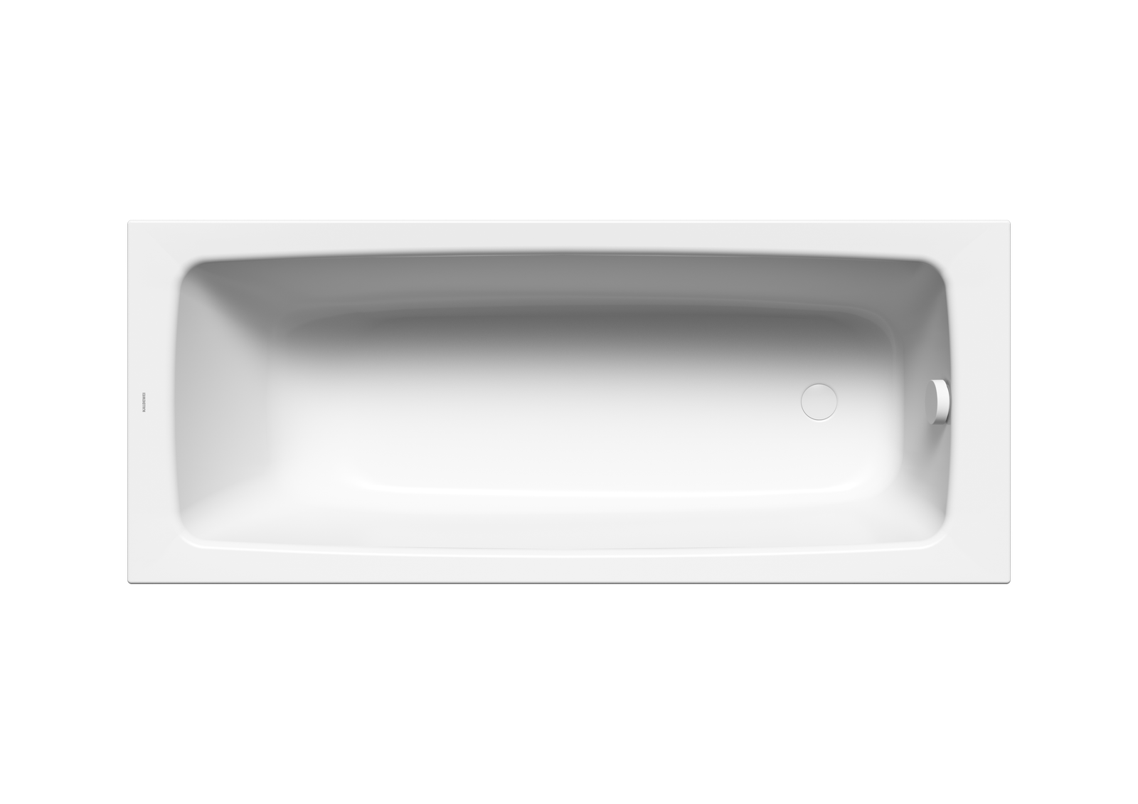 Kaldewei Badewanne CAYONO 749 170x70cm, Antislip Perl-Effekt, schwarz