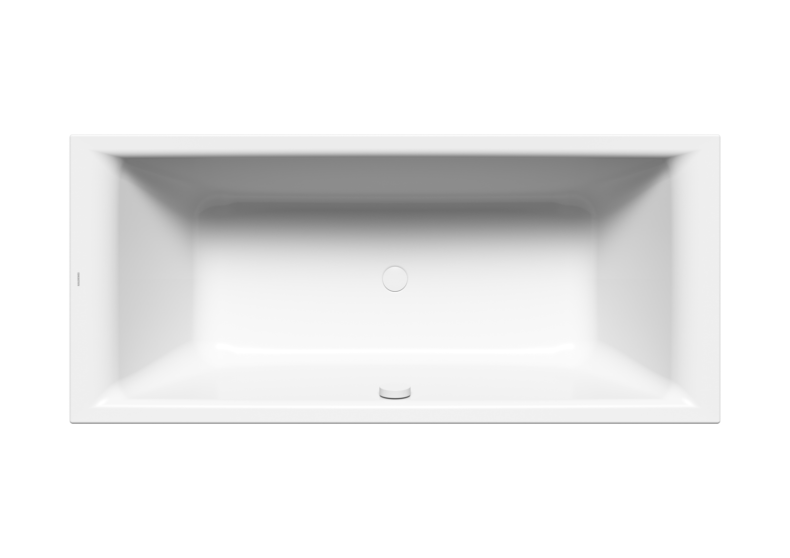 Kaldewei Badewanne PURO DUO 664 180x80cm, Überlauf mittig, Griffloch, Vollantislip, bahamabeige