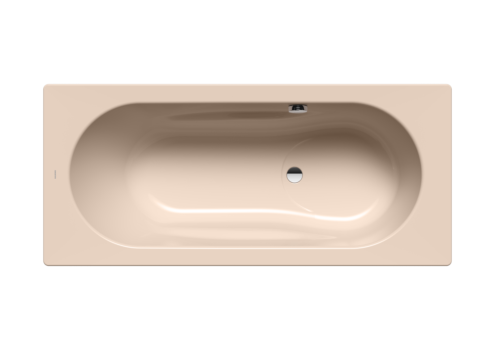 Kaldewei Badewanne VAIO SET 956 160x70cm, Sonderüberlauf, bahamabeige