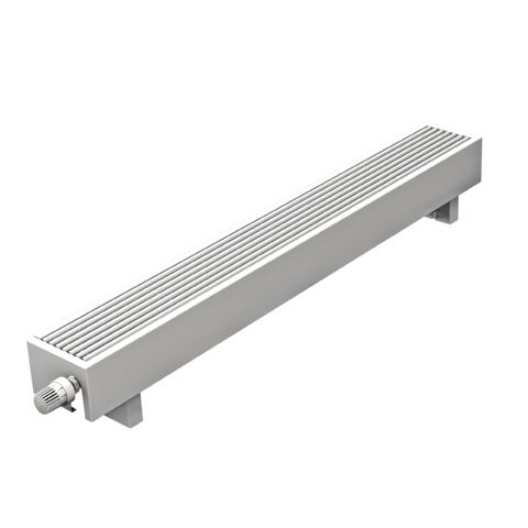 Kampmann Haubenkonvektor PowerKon F 130 mm, 2200 mm, Fertigfußboden, Bauhöhe 130mm