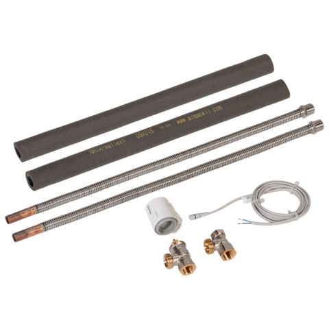 Kampmann Ventilkit KaDeck 2-Wege mit Stellantrieb, voreinstellbar