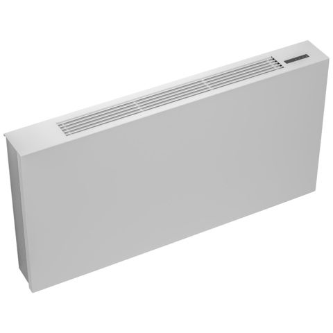 Kampmann Wärmepumpenheizkörper LT-1030 mm PowerKon ohne Thermostatventil, rechts, Display