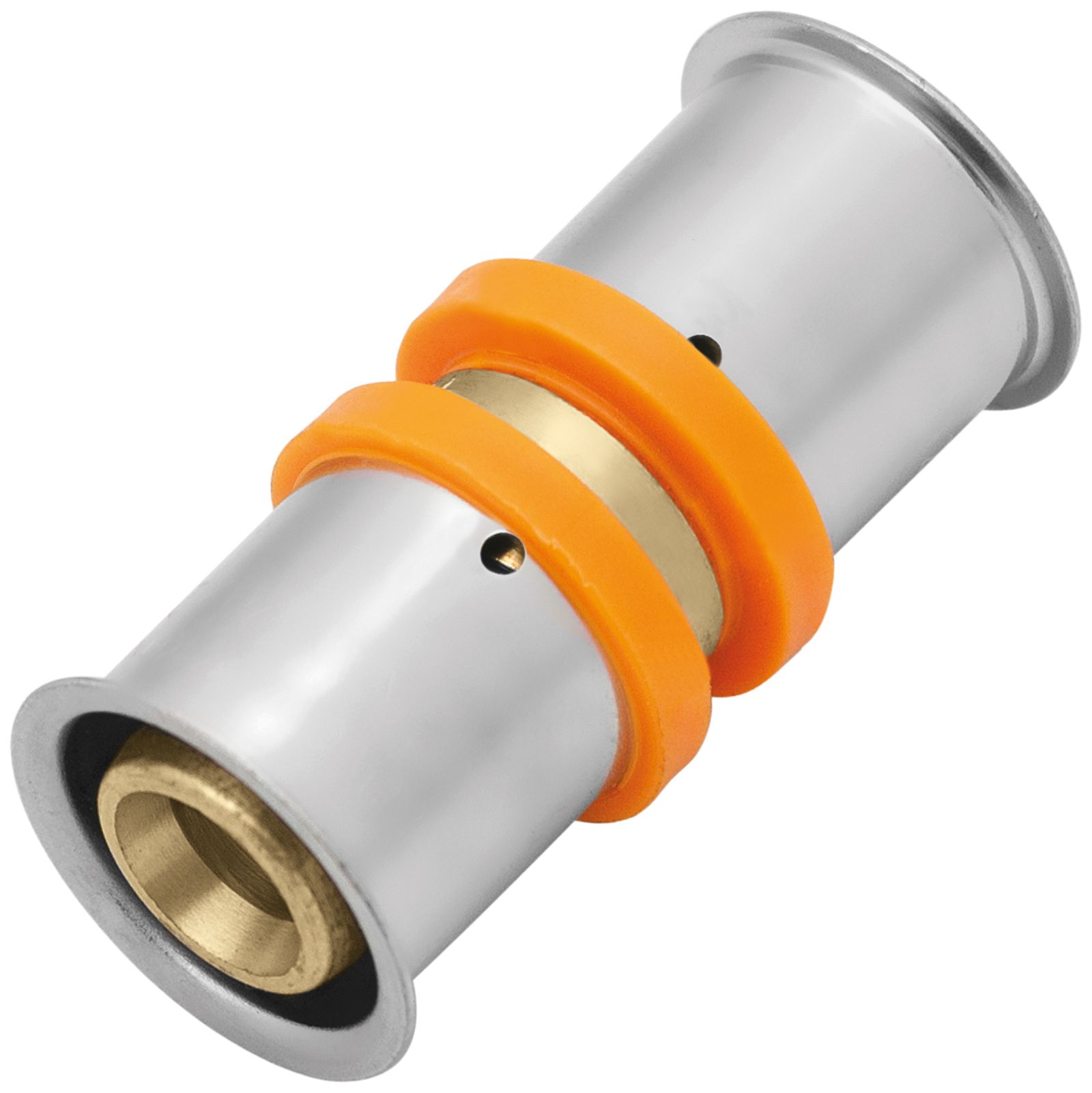 KAN-therm Kupplung ultraPRESS 20 mm, Messing, mit Presshülse