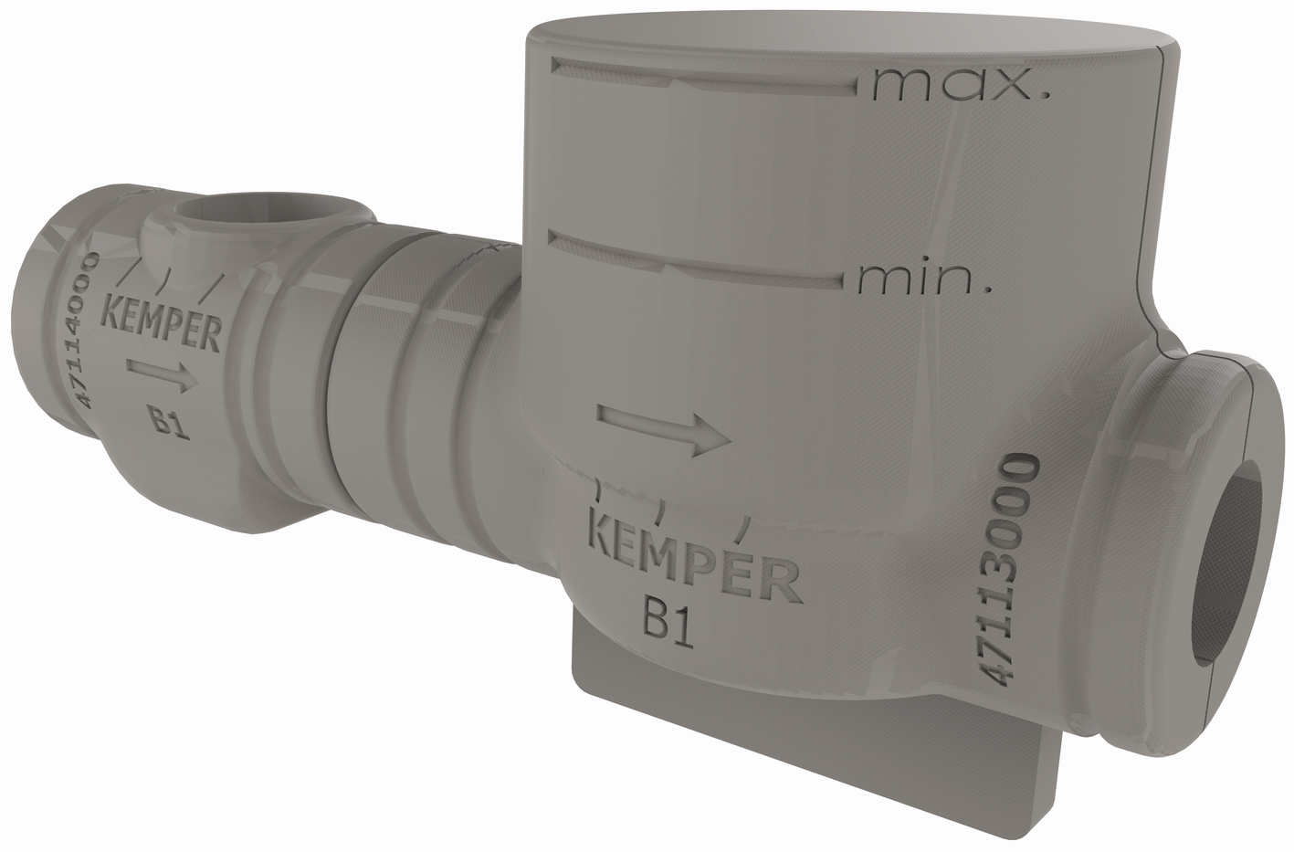 Kemper Dämmschale CLASSIC PE, für Absperr-WZ-Kombinationen, schalldämmend