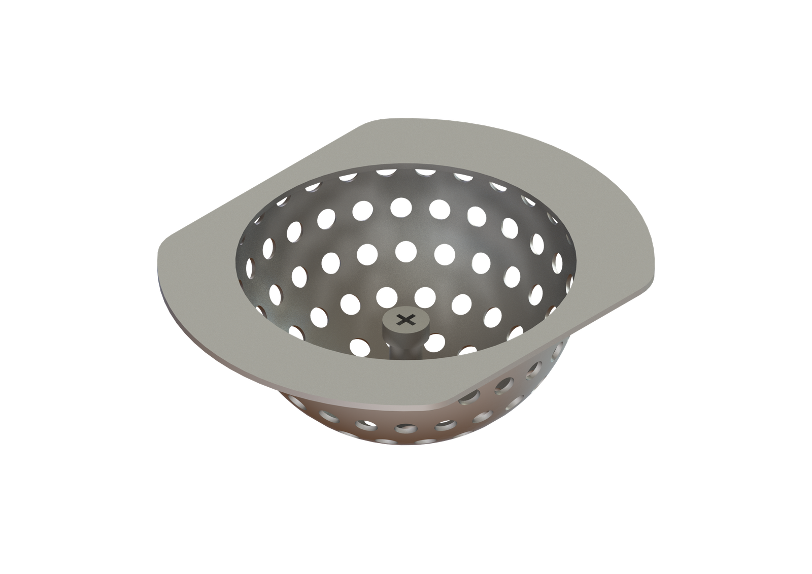 Kessel Schlammeimer Rinnenbreite bis 158 mm, aus Edelstahl V4A