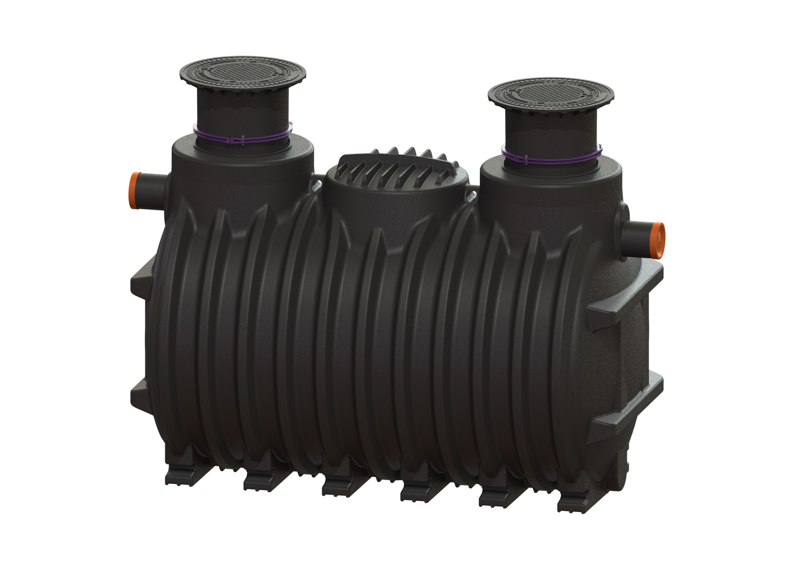 Kessel Fettabscheider EasyClean G NS 35, Einbautiefe 615-1110 mm, Klasse A/B