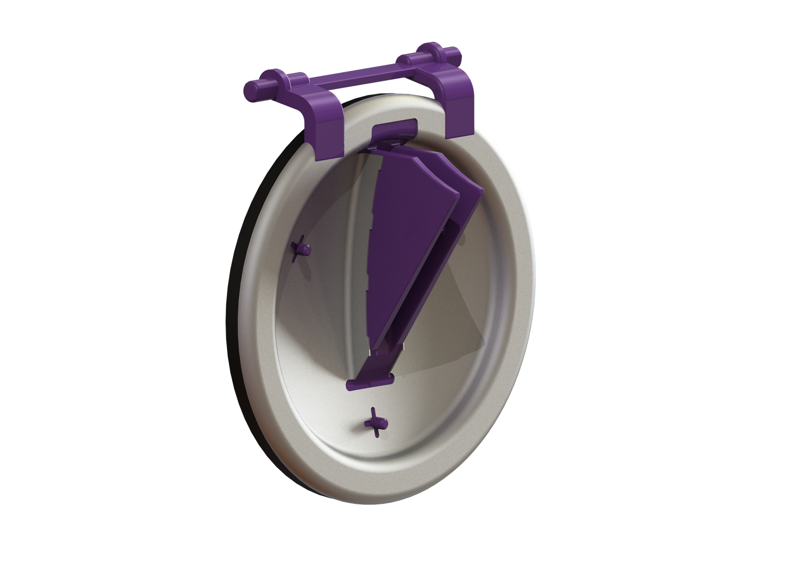 Kessel Rattenschutzklappe DN 90-100, mit Edelstahlüberzug