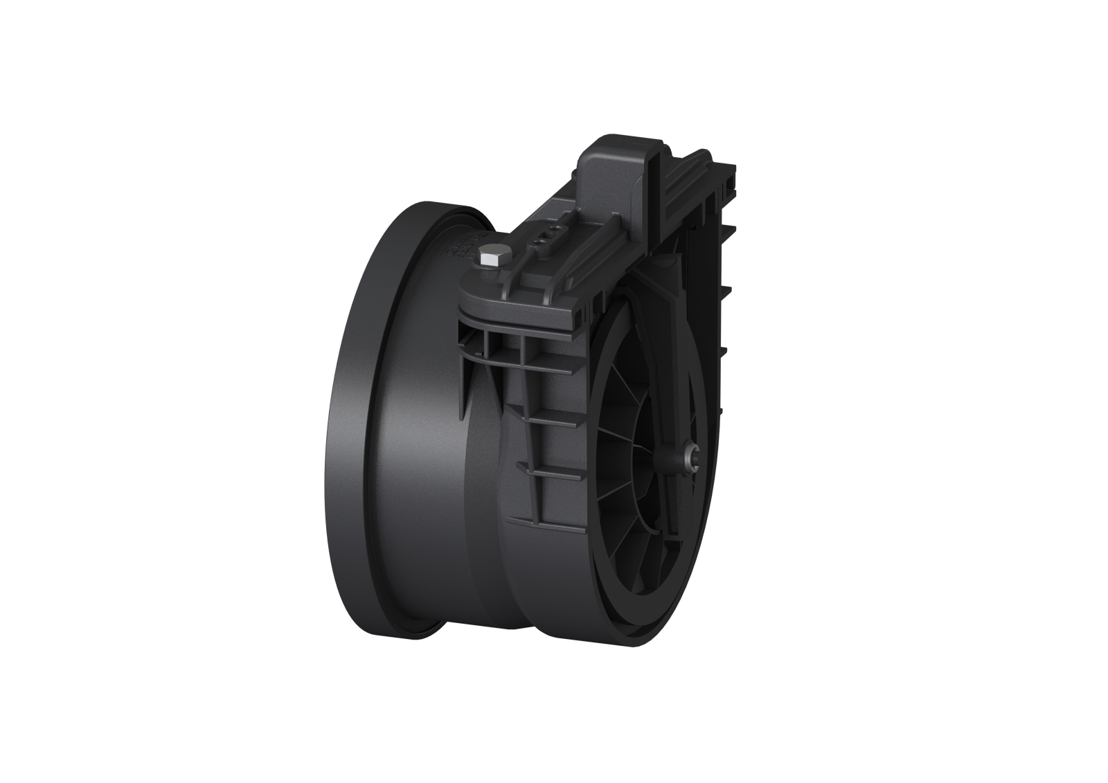 Kessel Rohrklappe DN 200, Kunststoff, zur Verwendung als Schlussstück