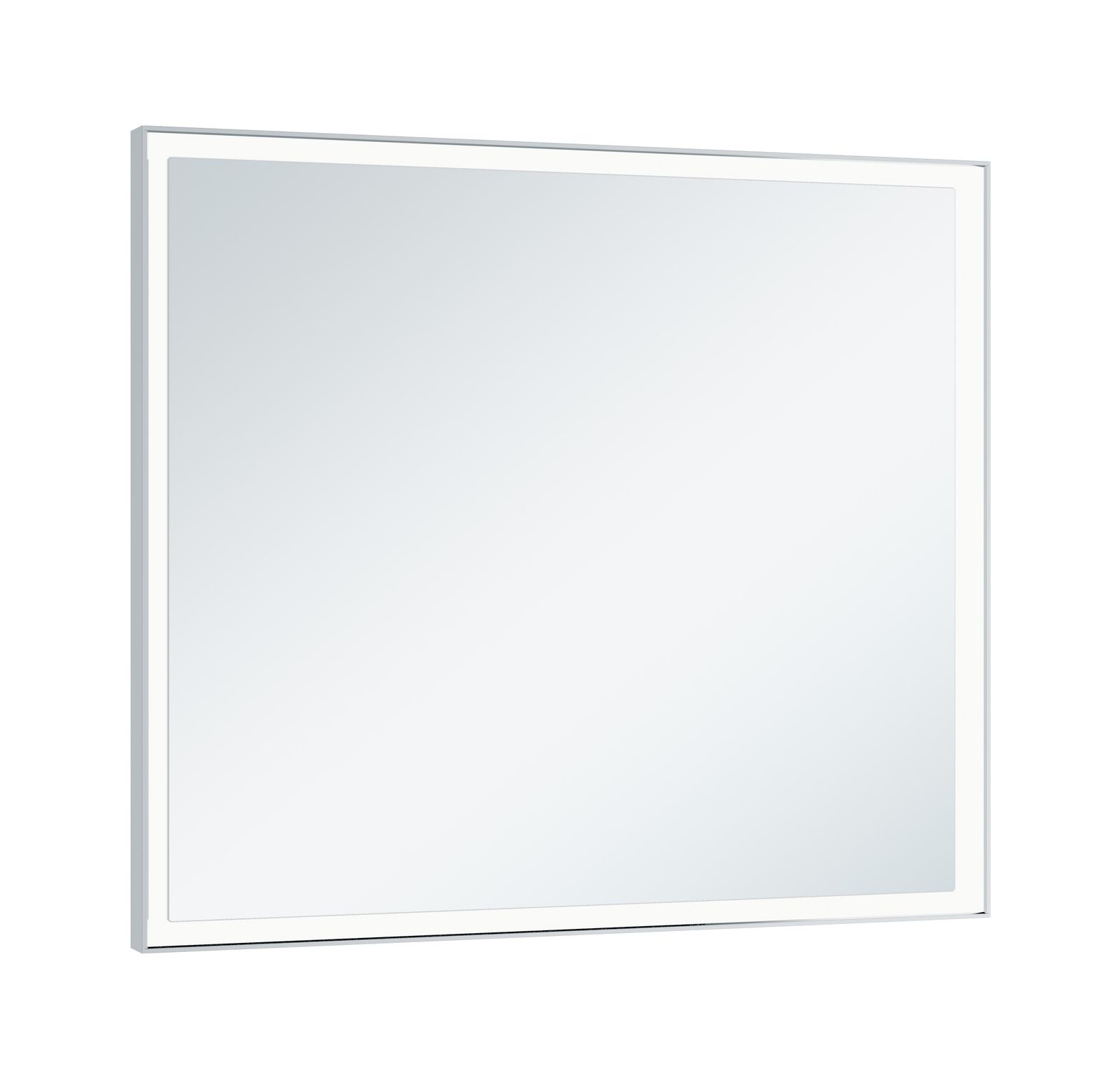 KEUCO Lichtspiegel Royal Lumos 800 x 650 x 60 mm, 53 Watt, Lichtfarbe einstellbar, silber-eloxiert
