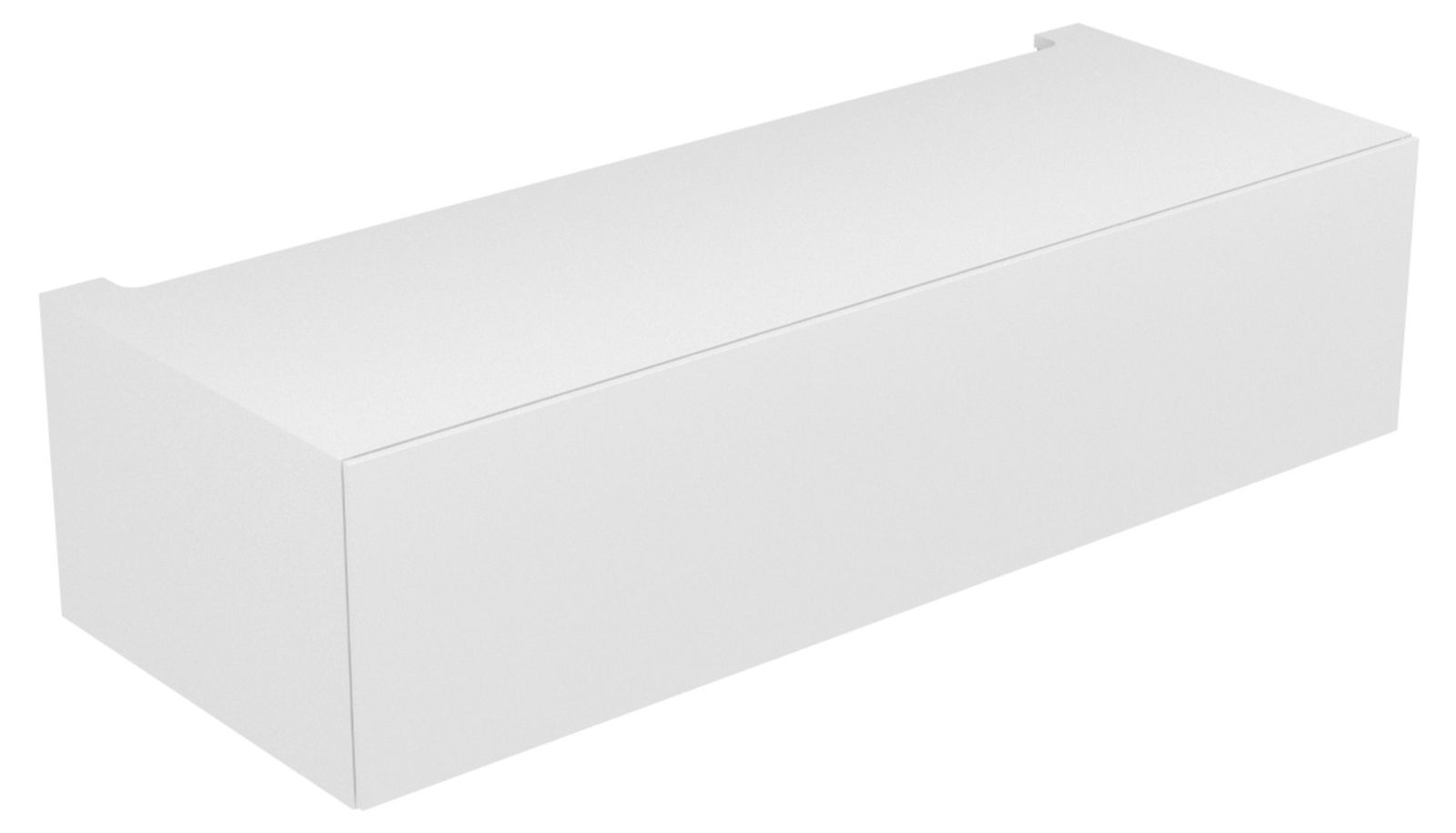 KEUCO Modul-Unterbauschrank Edition 11 Planning 140x35x53,5cm, 1 Frontauszug, Strukturlack Weiß