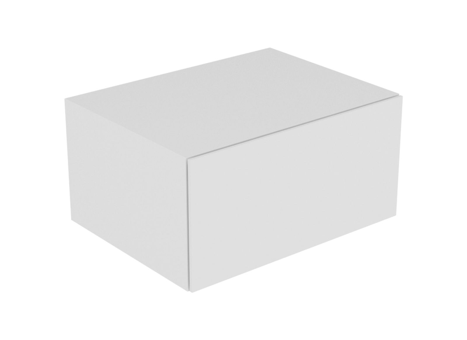 KEUCO Sideboard Edition 11 70x35x53,5cm, 1 Frontauszug, Cashmere, Glas Cashmere