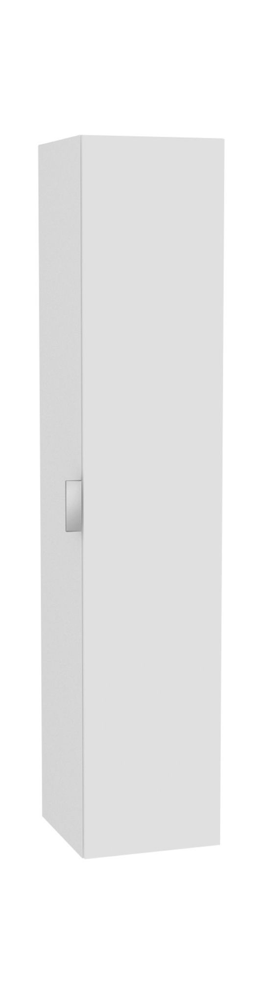 KEUCO Hochschrank Edition 11 35x170x37cm, 1-türig, Anschlag rechts, Wäschekorb, Anthrazit, Glas Anthrazit