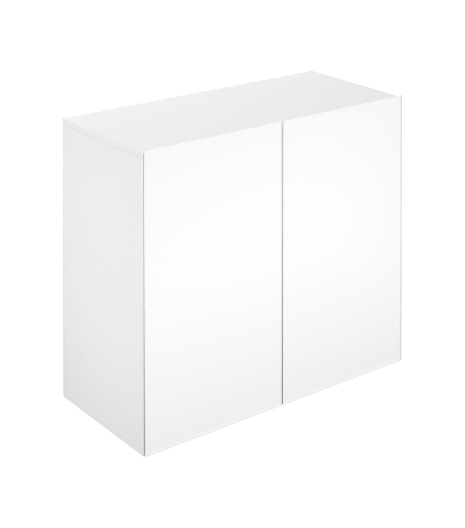 KEUCO Mittelschrank Stageline Dekor Vulkanit, Glas Vulkanit satiniert, 80x78,2x36cm, 2-türig