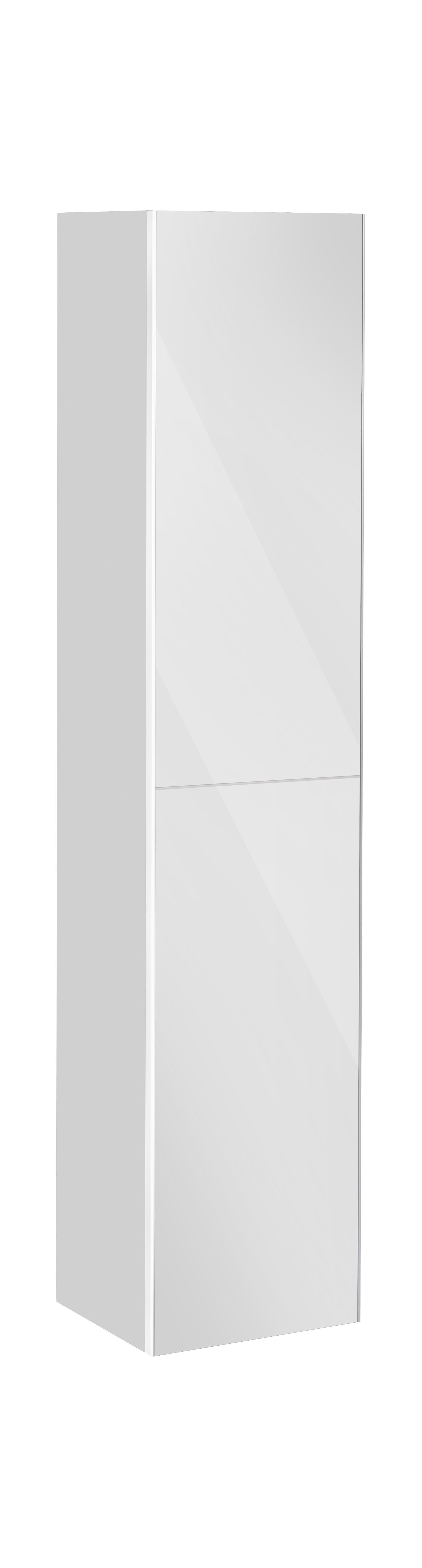 KEUCO Hochschrank Royal Reflex 35x167x33,5cm, 1-türig, links, Magnolie/Magnolie