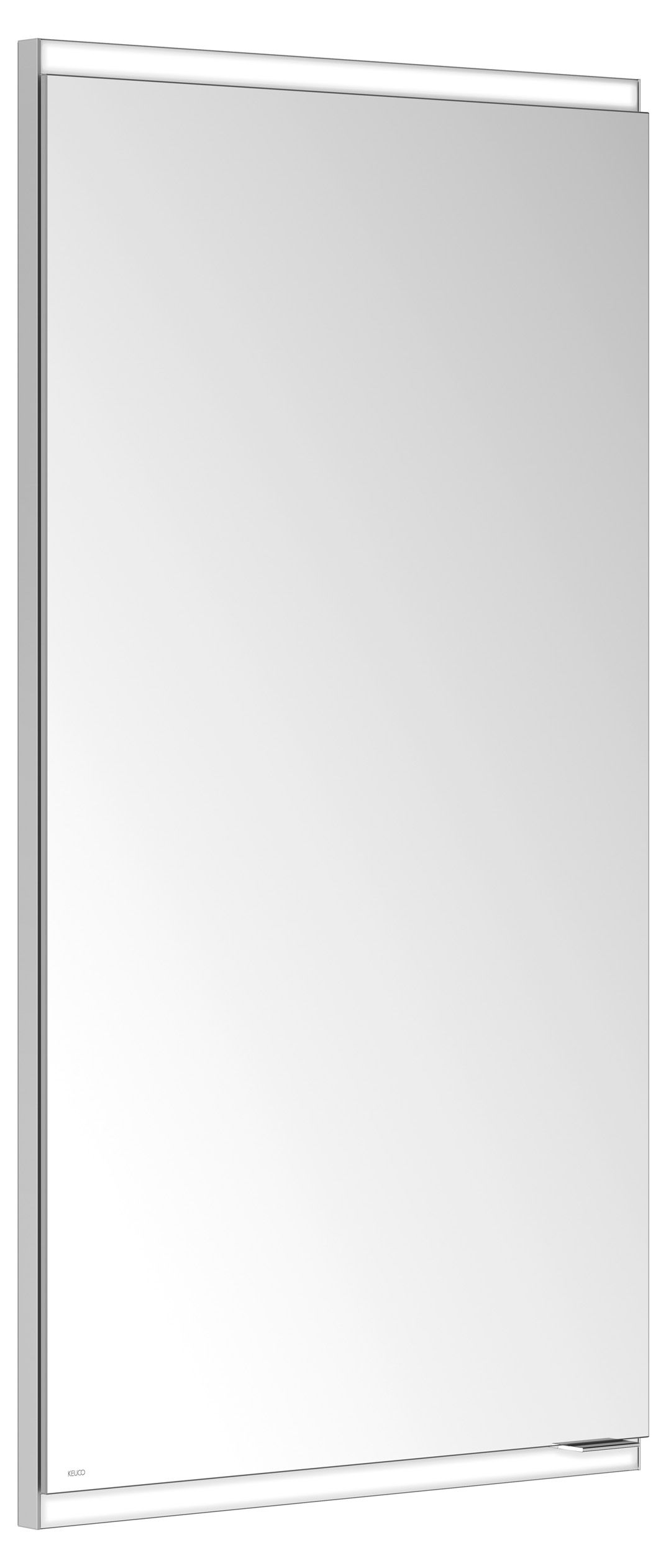 KEUCO Spiegelschrank Royal Modular 2.0 500 x 900 x 120 mm, 1 Steckdose, Wandeinbau, 1-türig, links, beleuchtet