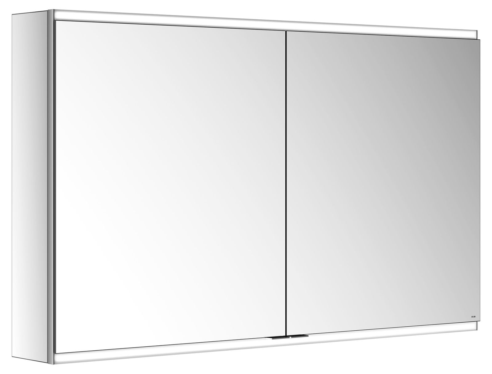 KEUCO Spiegelschrank Royal Modular 2.0 1200 x 700 x 160 mm, 2 Steckdosen, Wandvorbau, 2 Türen, beleuchtet