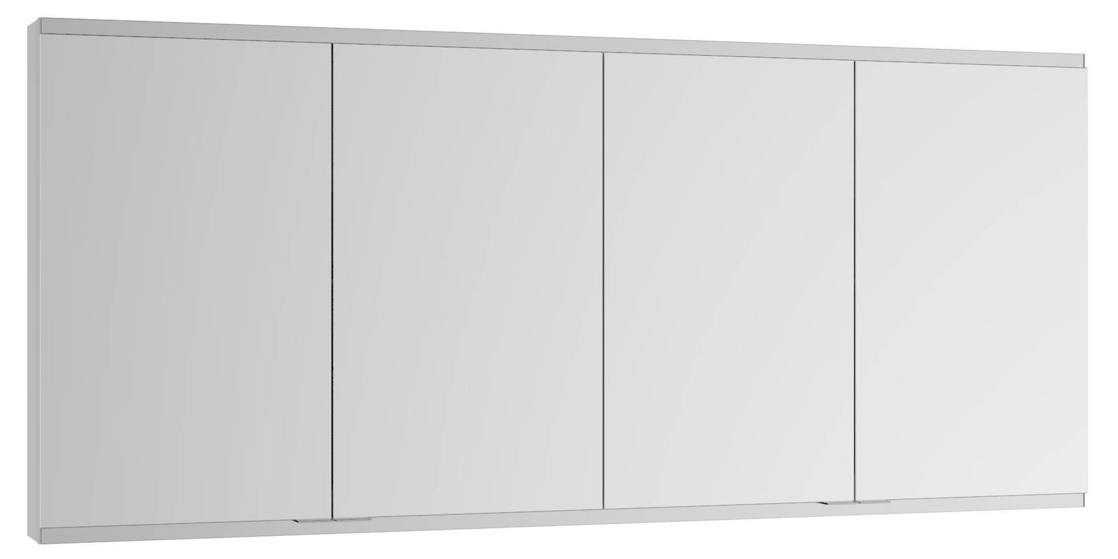 KEUCO Spiegelschrank Royal Modular 2.0 1800 x 900 x 160 mm, 4 Steckdosen, Wandeinbau, 4 Türen