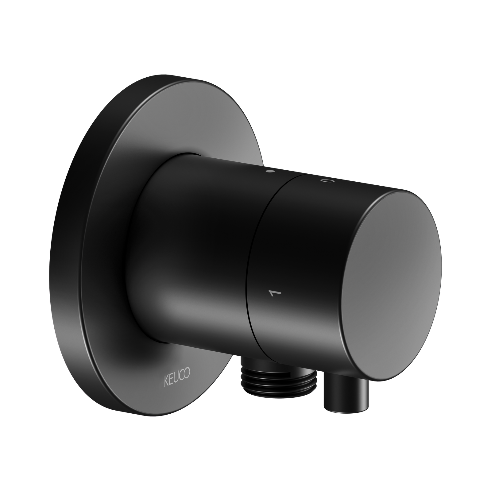 KEUCO Fertigmontageset IXMO UP-2-Wege-Ab-/Umstellventil, Schlauchanschluss, Griff Comfort, rund, schwarz matt KEUCO Fertigmontageset IXMO UP-2-Wege-Ab-/Umstellventil, Schlauchanschluss, Griff Comfort, rund, schwarz matt
