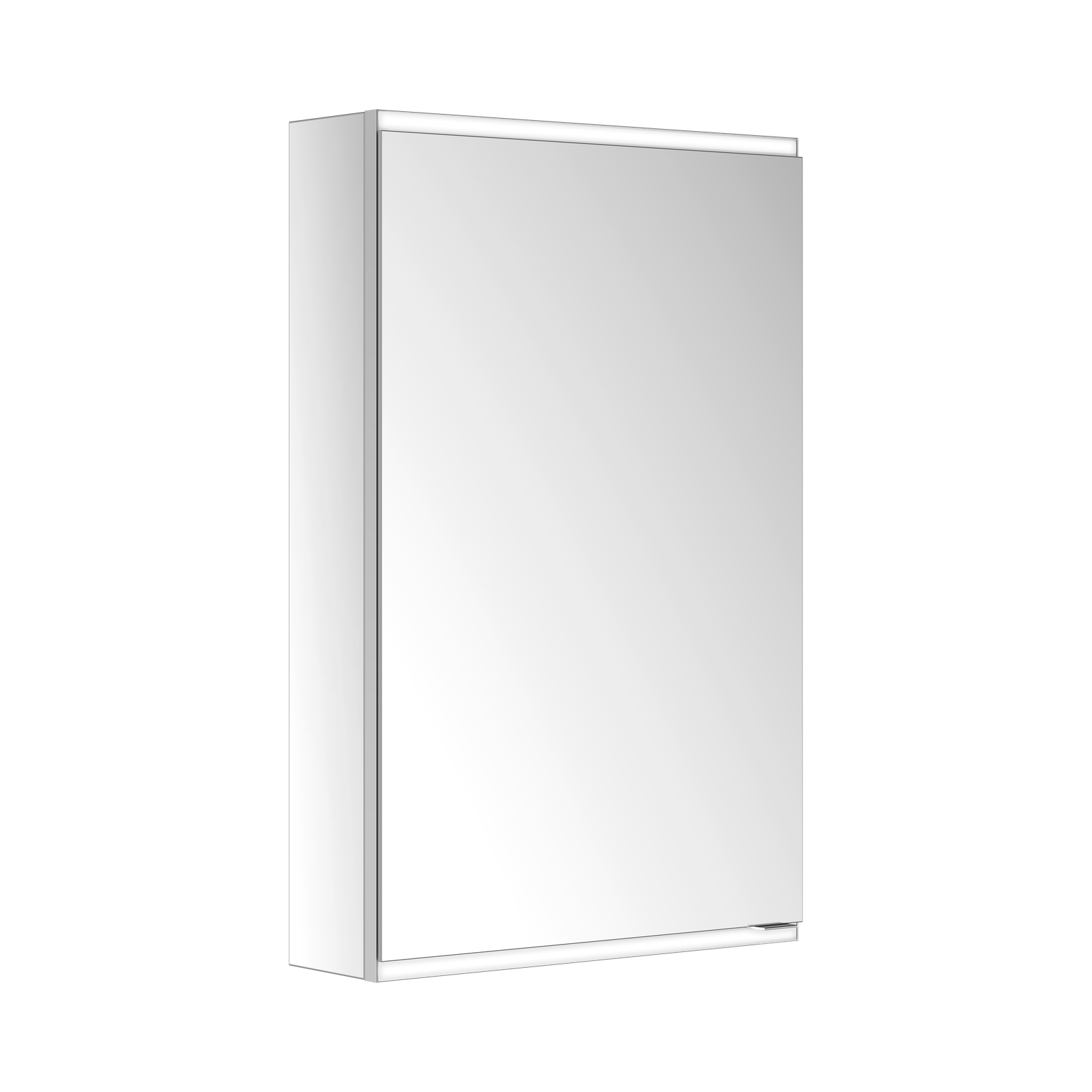 KEUCO Spiegelschrank Royal Modular 2.0 DALI 600 x 900 x 160 mm, 1 Steckdose, Wandvorbau, 1-türig, links, beleuchtet