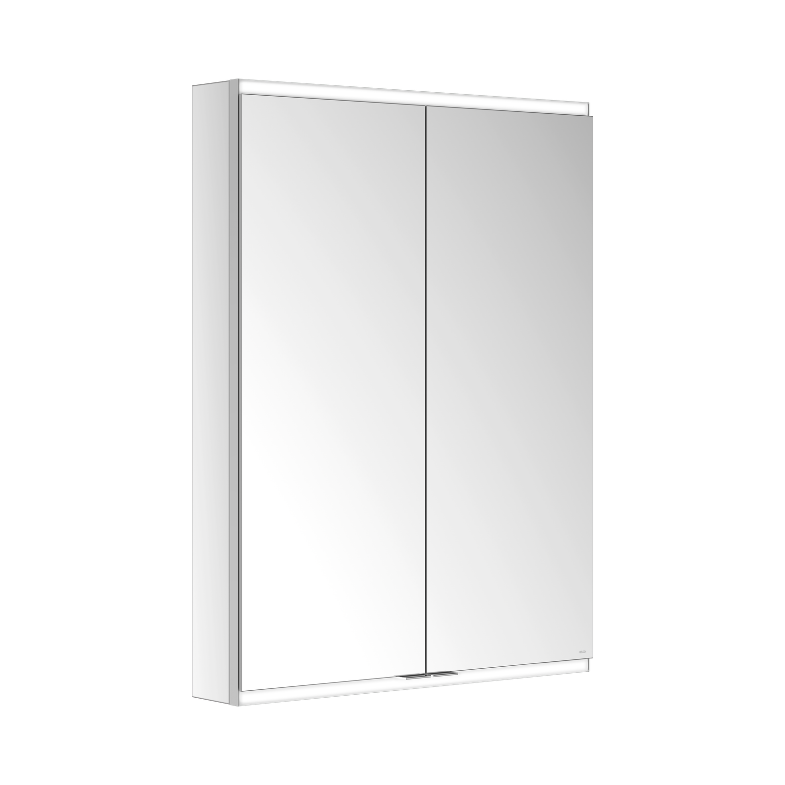 KEUCO Spiegelschrank Royal Modular 2.0 DALI 700 x 900 x 120 mm, ohne Steckdose, Wandvorbau, 2 Türen, beleuchtet