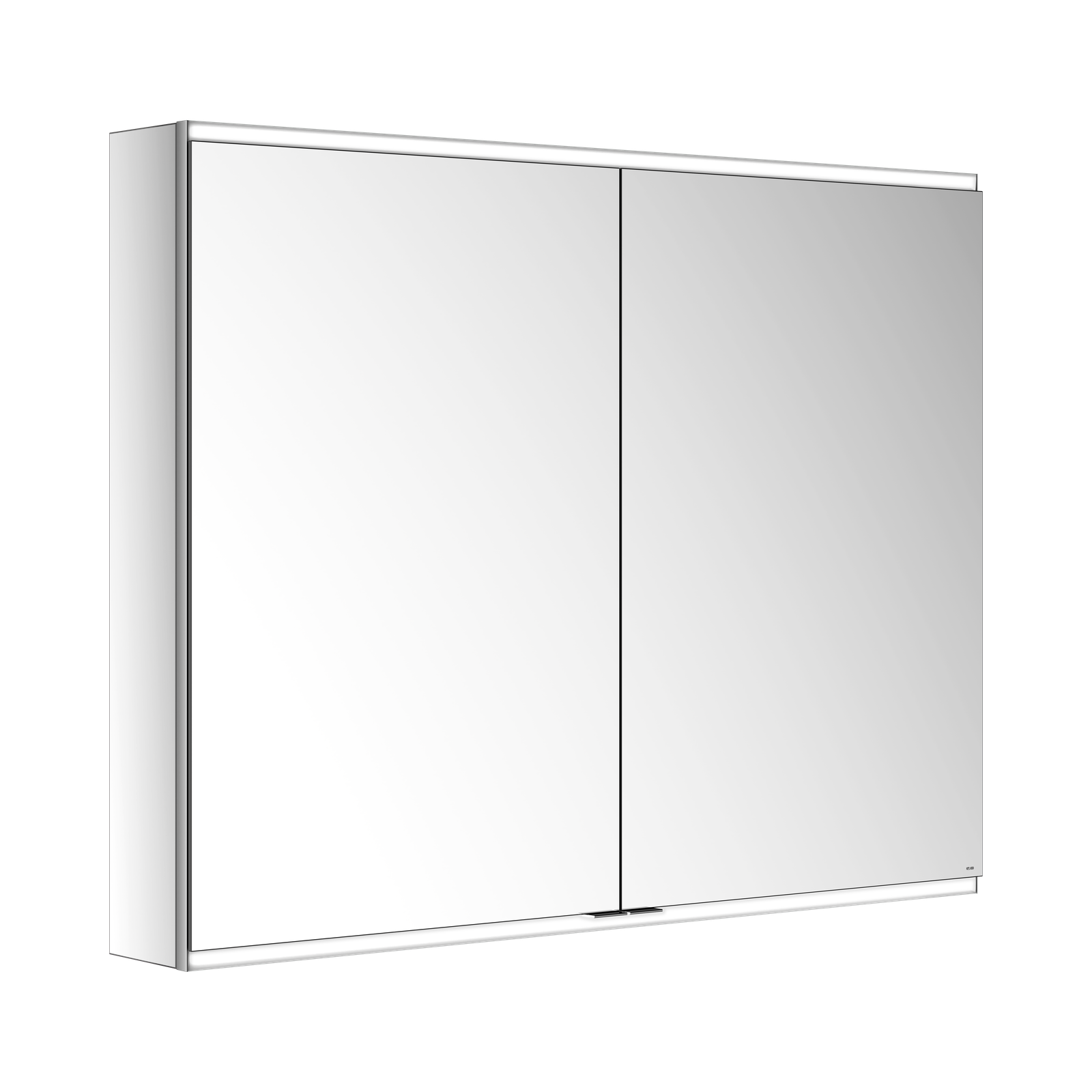 KEUCO Spiegelschrank Royal Modular 2.0 DALI 1200 x 900 x 160 mm, ohne Steckdose, Wandvorbau, 2 Türen, beleuchtet