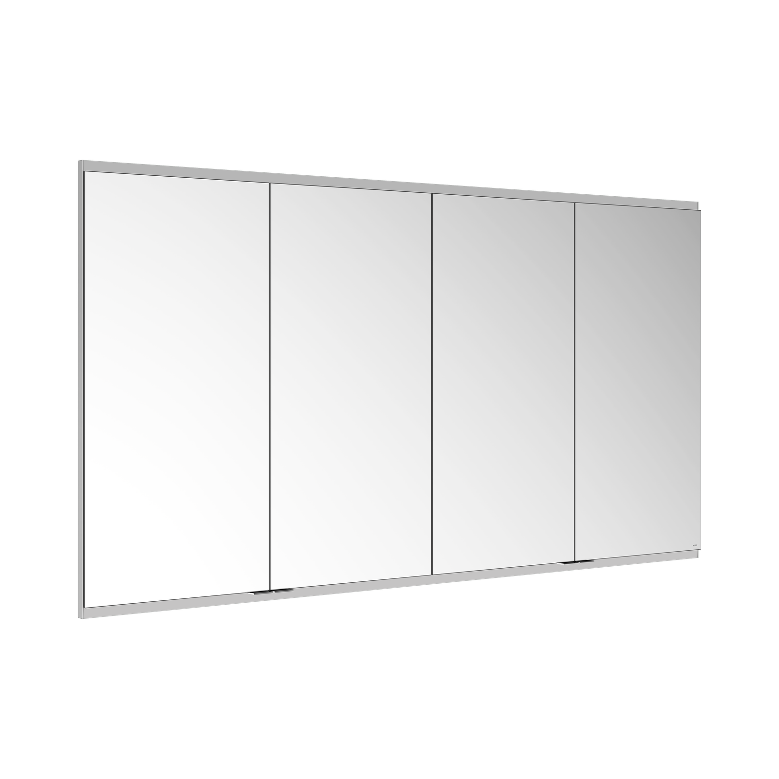 KEUCO Spiegelschrank Royal Modular 2.0 1800 x 900 x 160 mm, 4 Steckdosen, Wandeinbau, 4 Türen