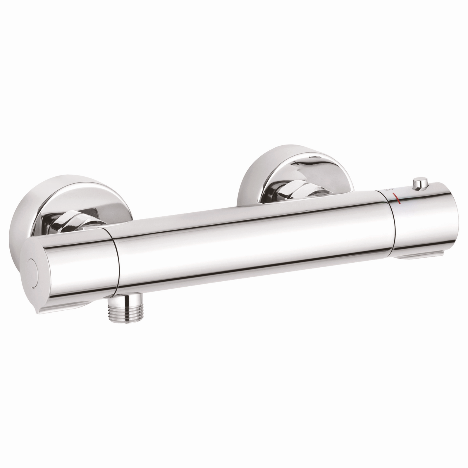 KLUDI BASIC Brause-Thermostat DN 15, Wandmontage, chrom