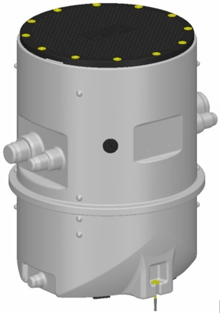 KSB Hebeanlage Ama-Drainer Box Z2.1 B 354 mit AD 354, Doppelanlage 200 l