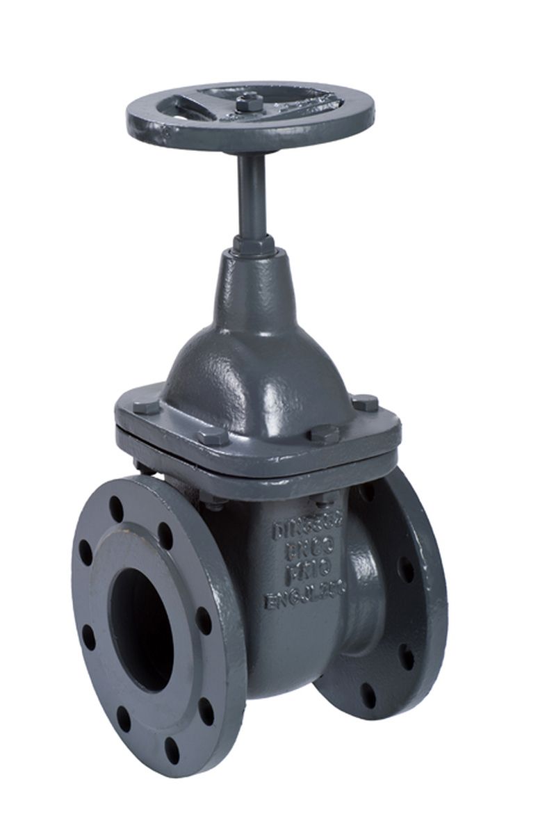 KSB Absperrschieber Cobra DN 80, für Ama-Drainer B/BH 80, Grauguss, PN 10