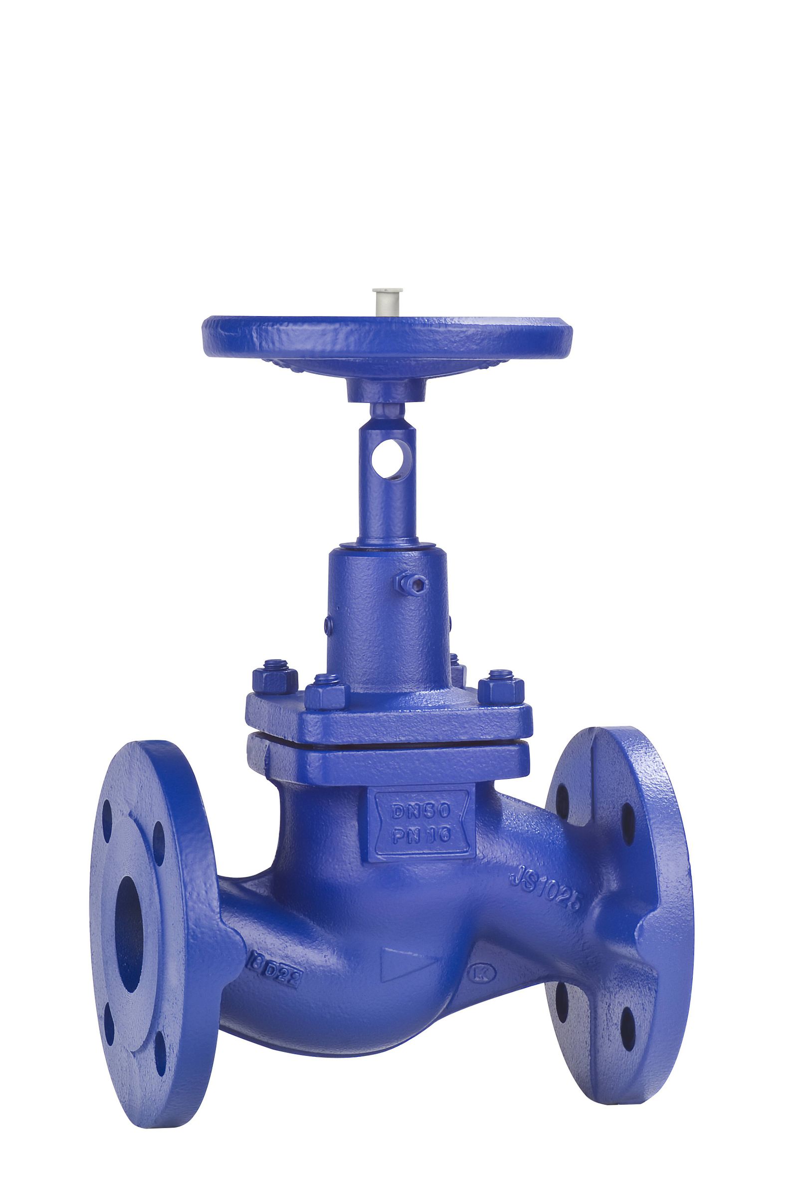 KSB Absperrventil BOA-H DN 100, mit Drosselkegel, Durchgangsform, PN 16