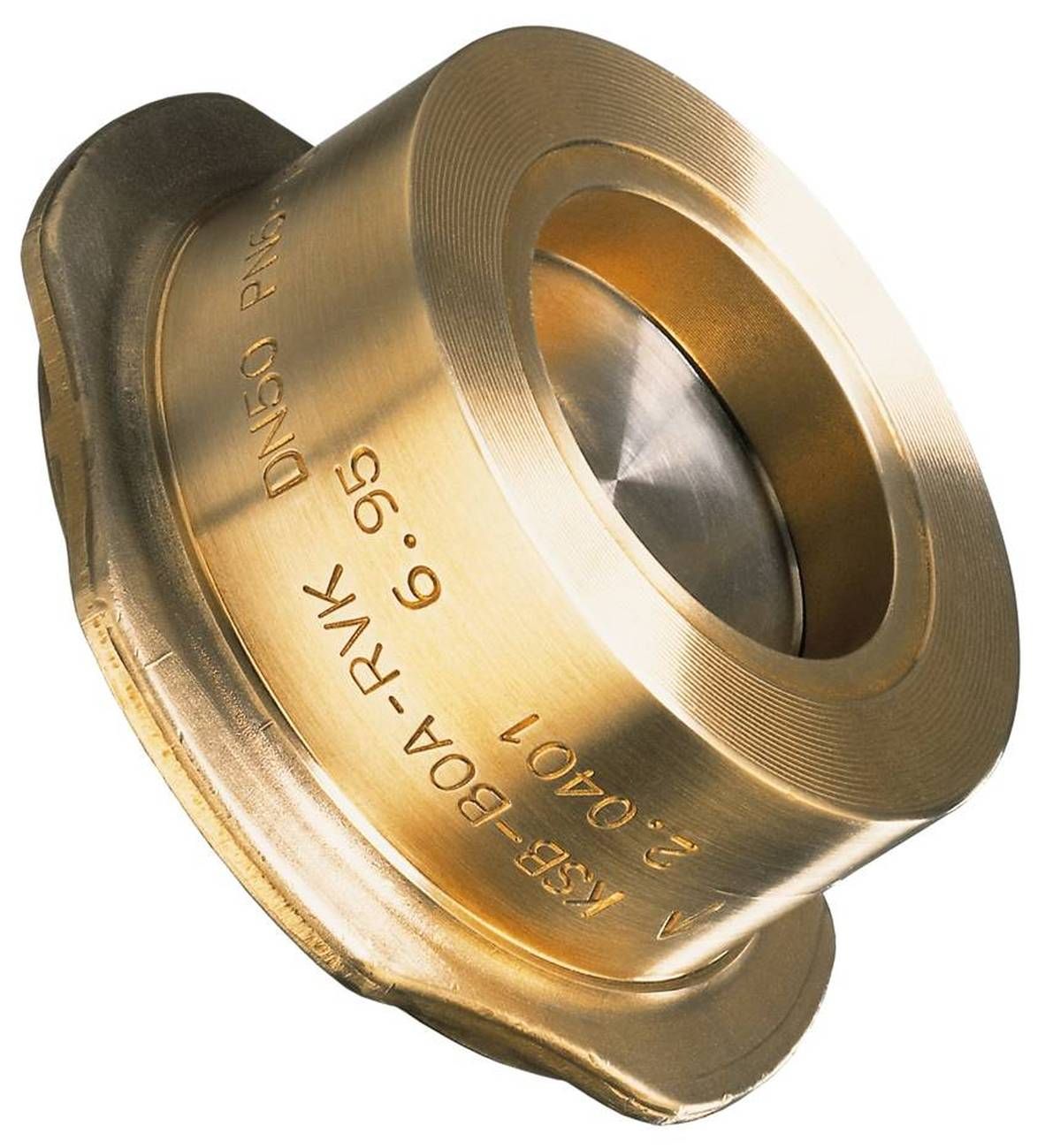 KSB Rückschlagventil BOA-RVK DN 25, PN 6, Gehäuse Messing, Platte/Kegel Kunststoff