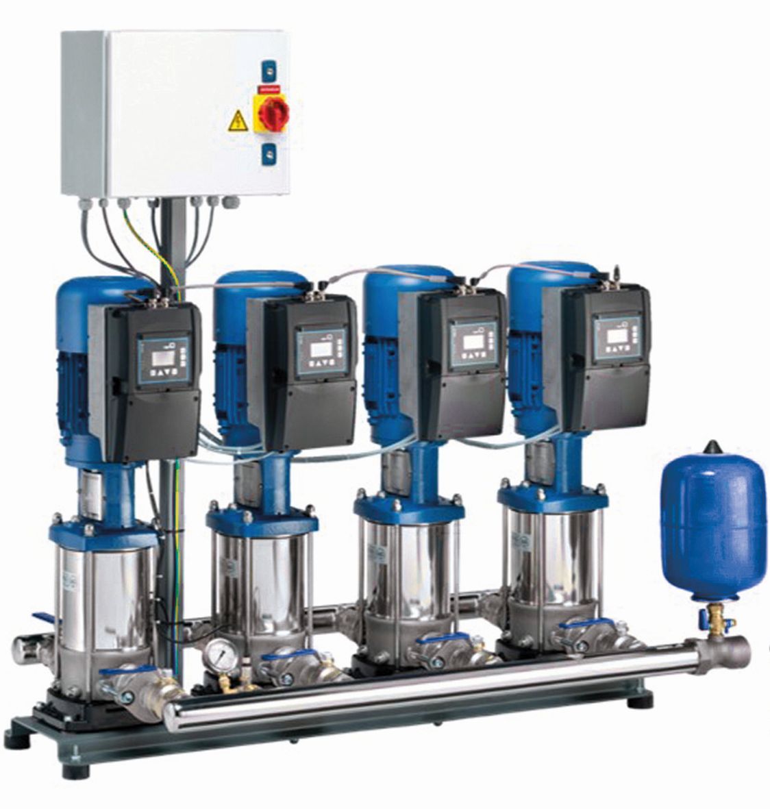 KSB Druckerh. DeltaBasic SVP 2-06/11 mit 2 Movitec 06/11, 3,00kW, Zulauf F