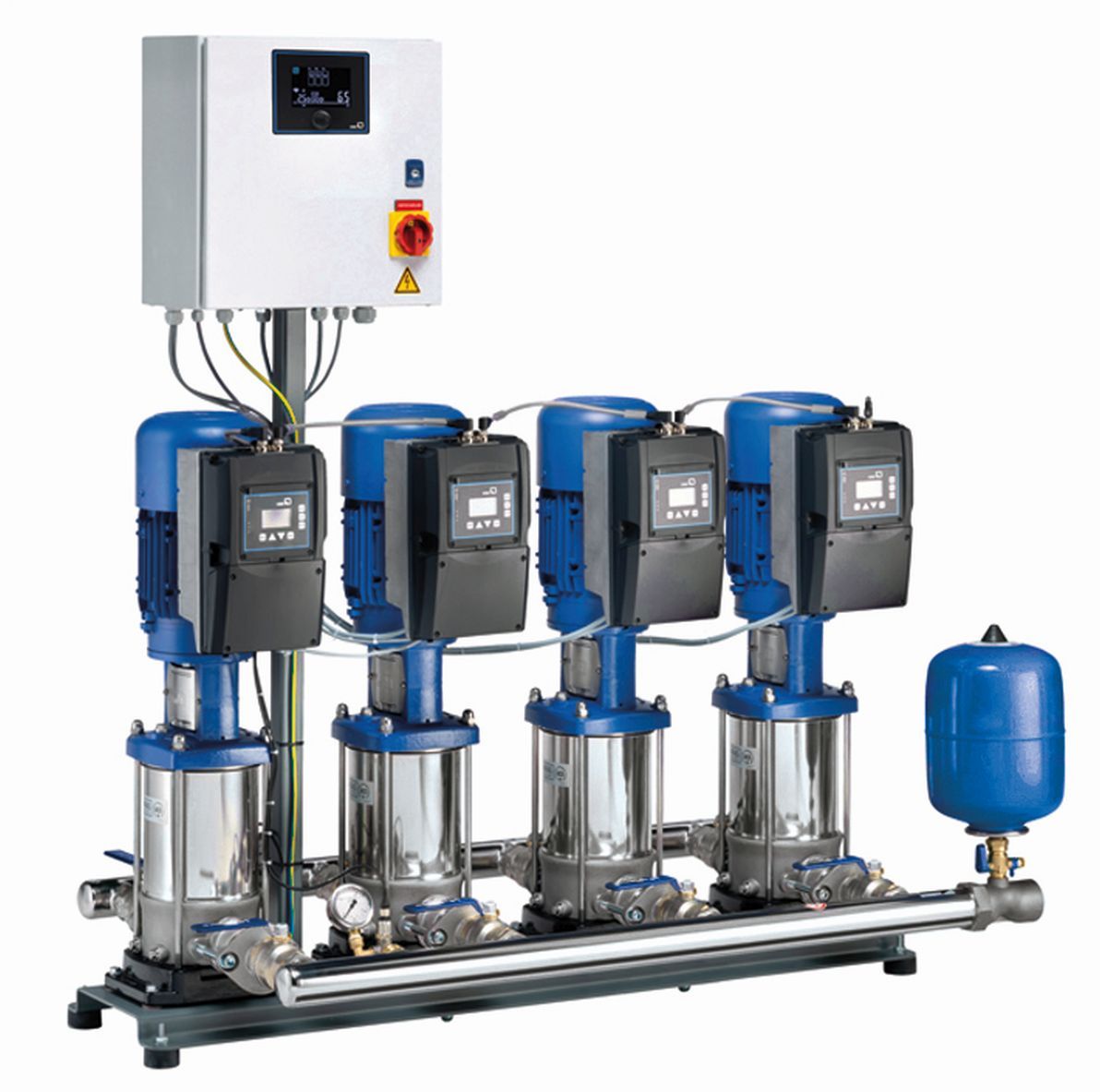 KSB Druckerh. DeltaPrimo SVP 2-04/04 mit 2 Movitec, 0,55 kW, Zulauf M