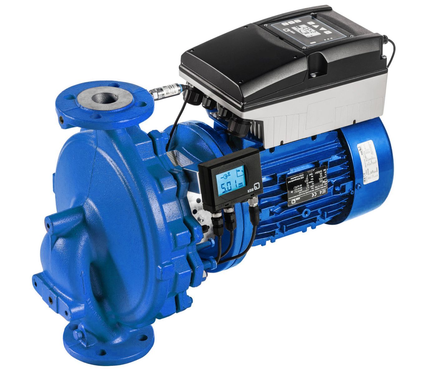 KSB Etaline 100-100-200 GG66 PD2E 1500 1/min, m.Pumpm.,5,5 kW,Standkuppl.