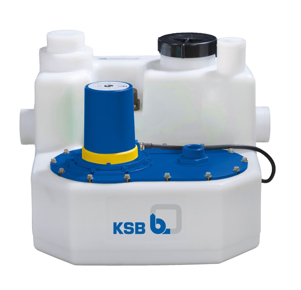 KSB Einzel-Fäkalienhebeanlage mini-Compacta US1.100 D, 100 l, 1,87 kW, 1,5 kW, 3,5 A