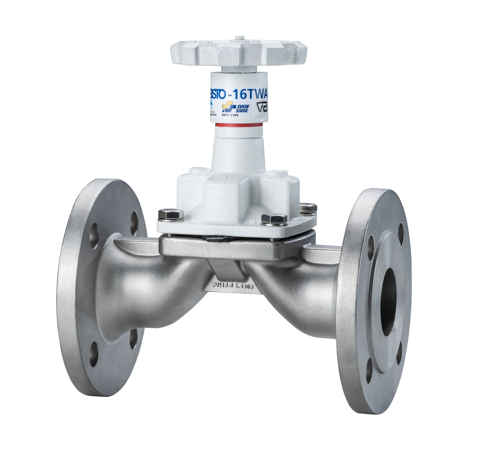 KSB Membranventil SISTO 16TWA DN 150, PN 16, für Trinkwasser max. 90 GradC