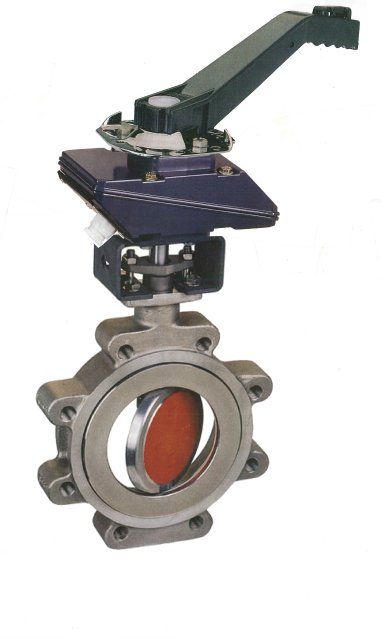 KSB Absperrklappe DANAIS 150 SR260, DN 65, PN 25, Gehäuse mit Gewindeflanschaugen