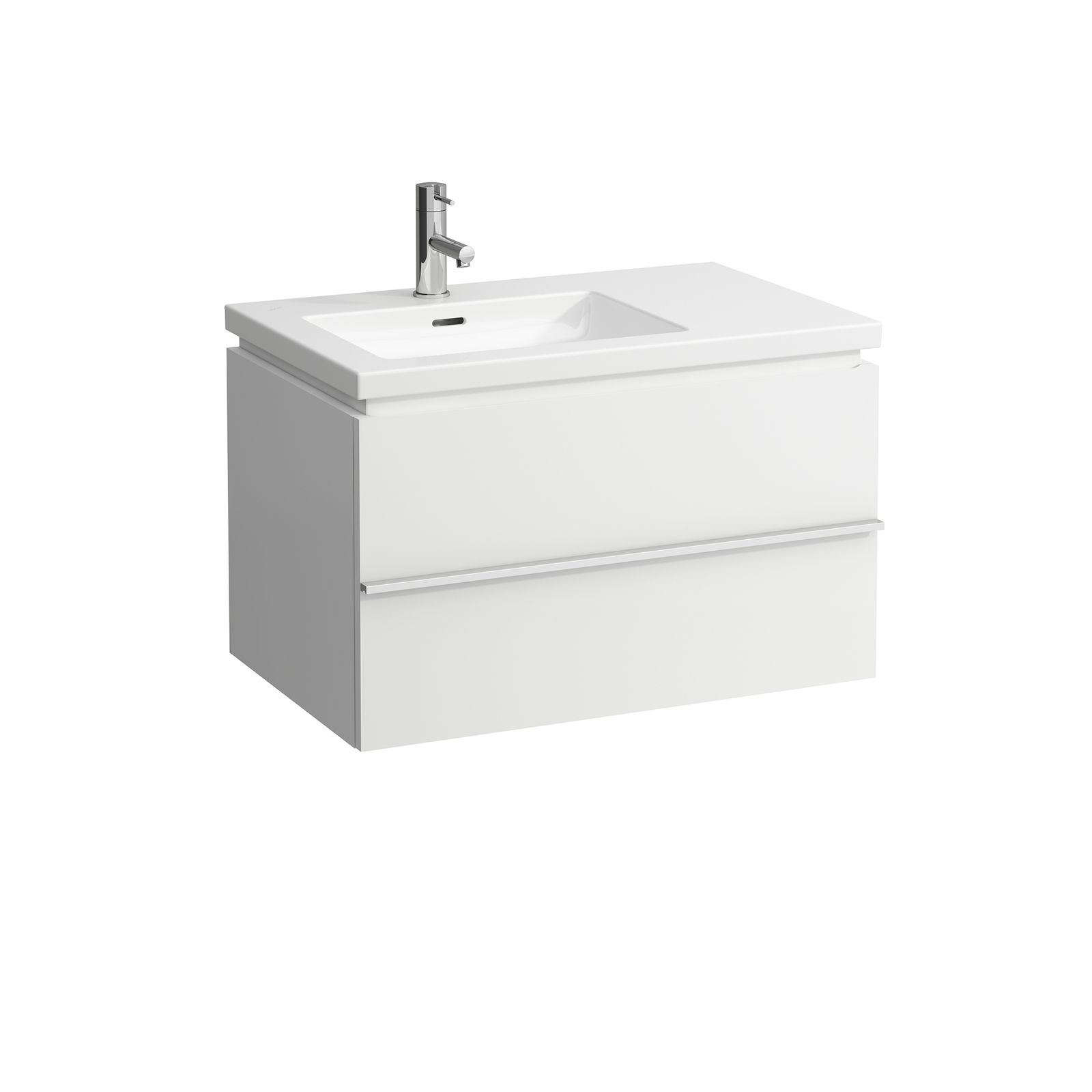 Laufen Waschtisch-Unterschrank LIVING SQUARE 74,5x45,5x47,5cm, 1 Schublade, weiß glänzend