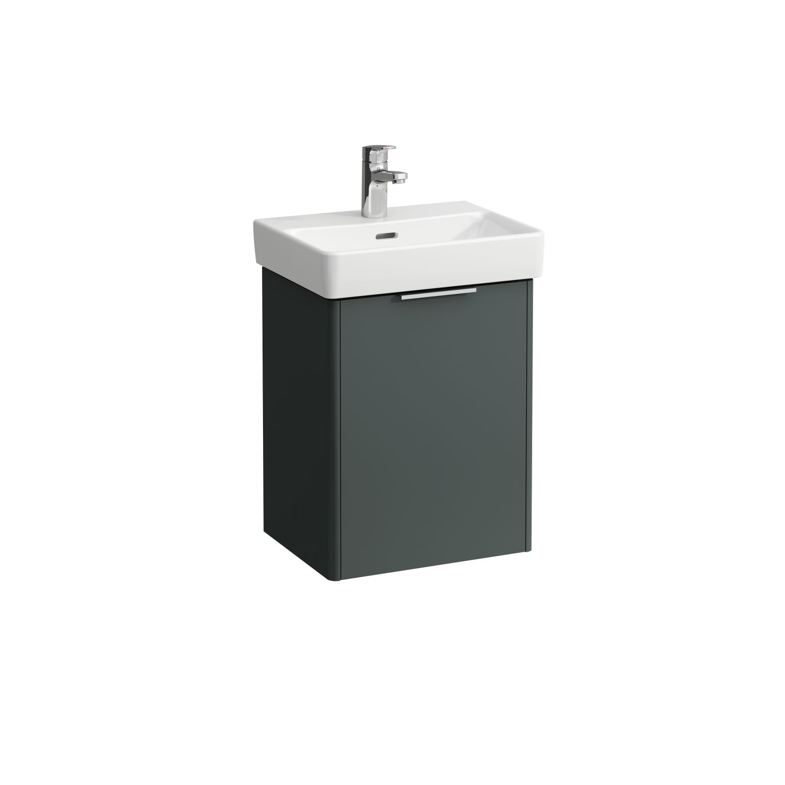 Laufen Waschtisch-Unterbau BASE für PRO S 41,5x32x53cm, 1 Tür, Scharnier links, verkehrsgrau
