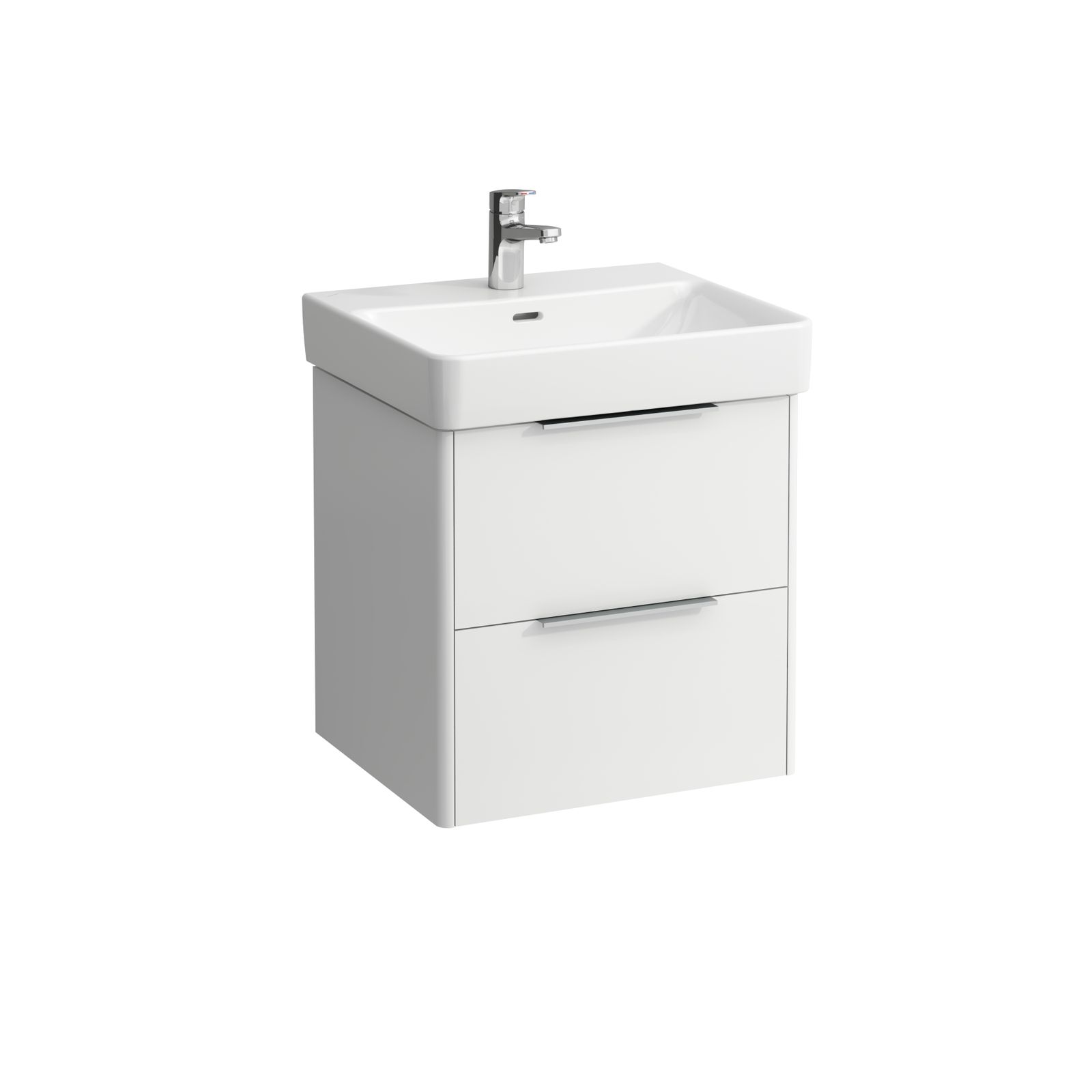 Laufen Waschtisch-Unterbau BASE für PRO S 52x44x53cm, 2 Schubladen, weiß glänzend